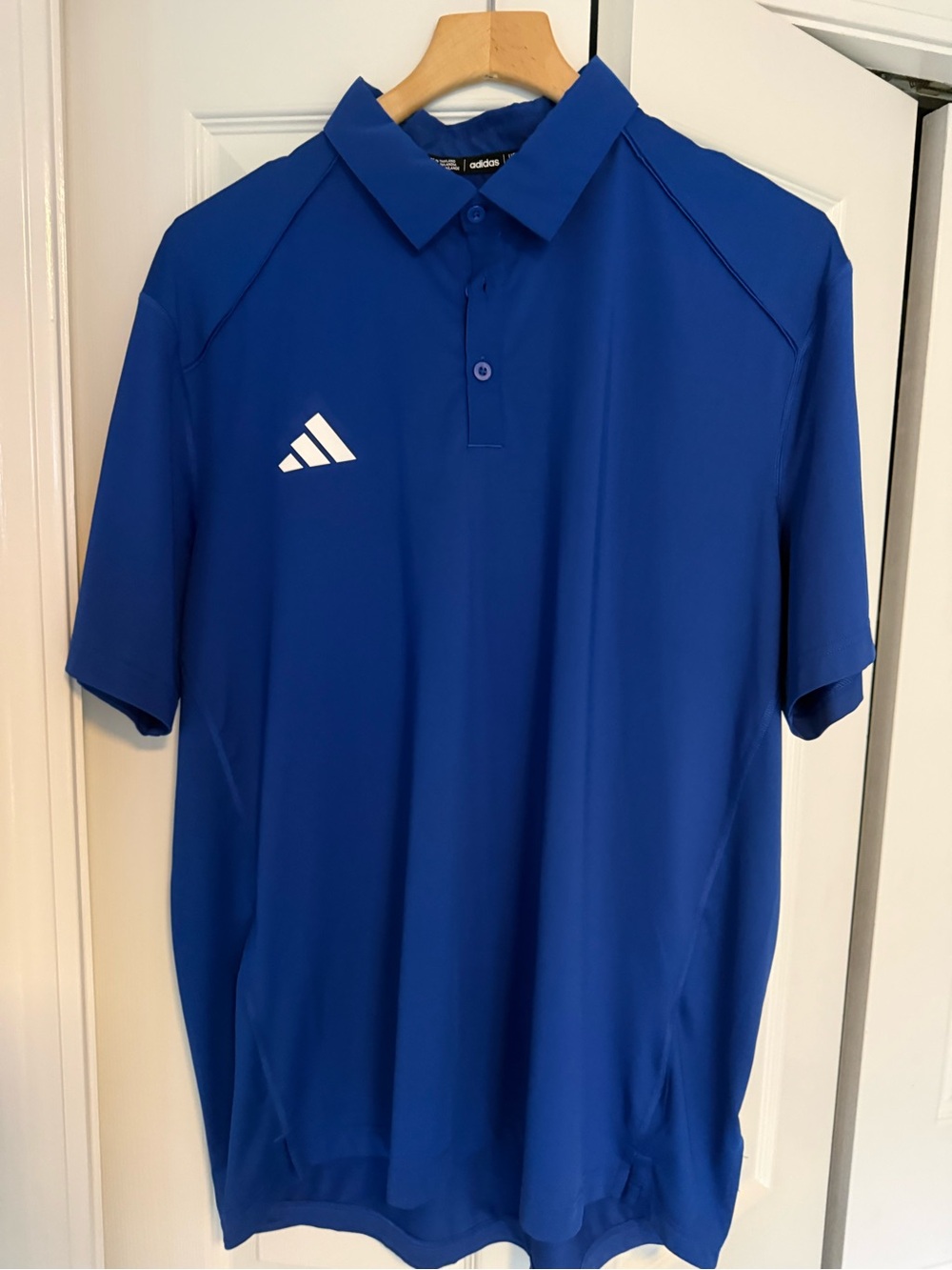 adidas Men’s Blue Performance Polo Shirt